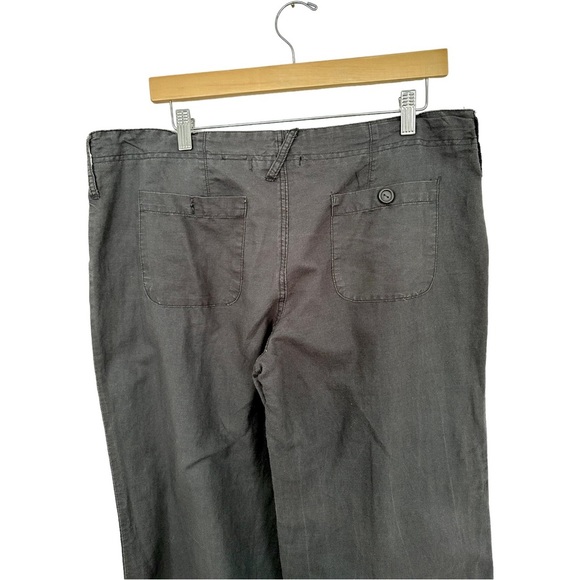 Planet Gold Charcoal Wide-Leg Pants - Picture 6 of 6